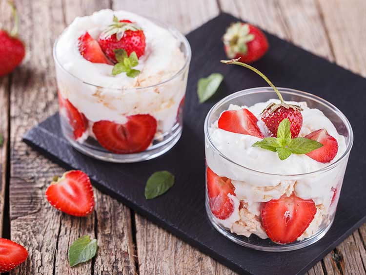 Eton Mess - Traditionelles englisches Dessert