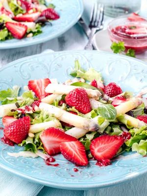 Erdbeer-Spargel-Salat