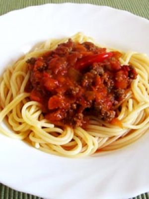 Low Carb Pasta mit Bolognese
