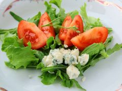 Rucola-Gorgonzola-Salat