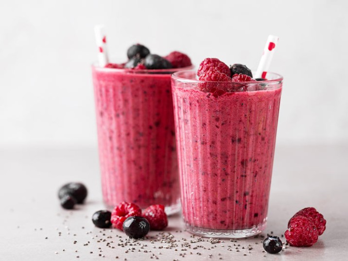 Beeren-Chia-Smoothie