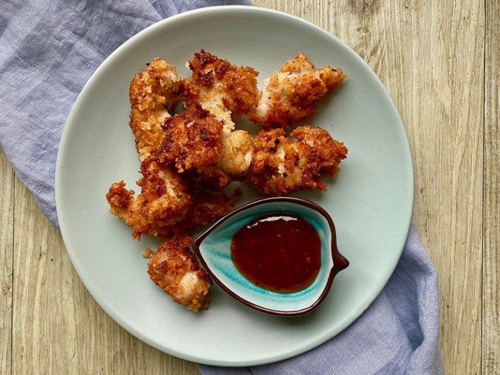 Knusprige Chicken Nuggets selbstgemacht Knusprige Chicken Nuggets selbstgemacht