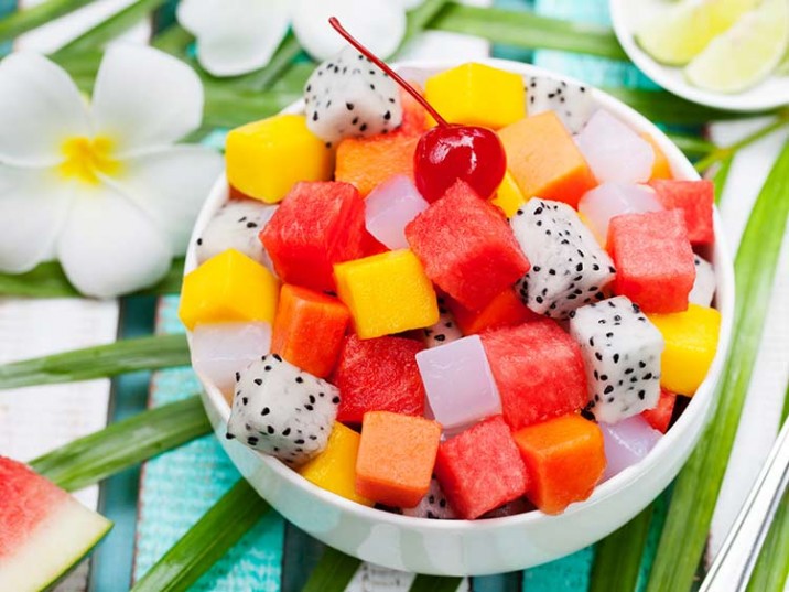 Exotischer Obstsalat Exotischer Obstsalat