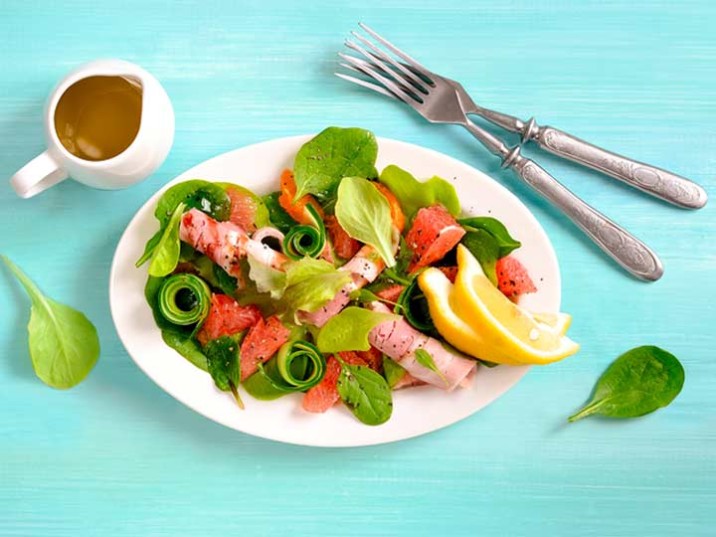 Frischer Frucht Salat - lowcarbrezepte.org