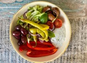 Griechische Salat-Bowl