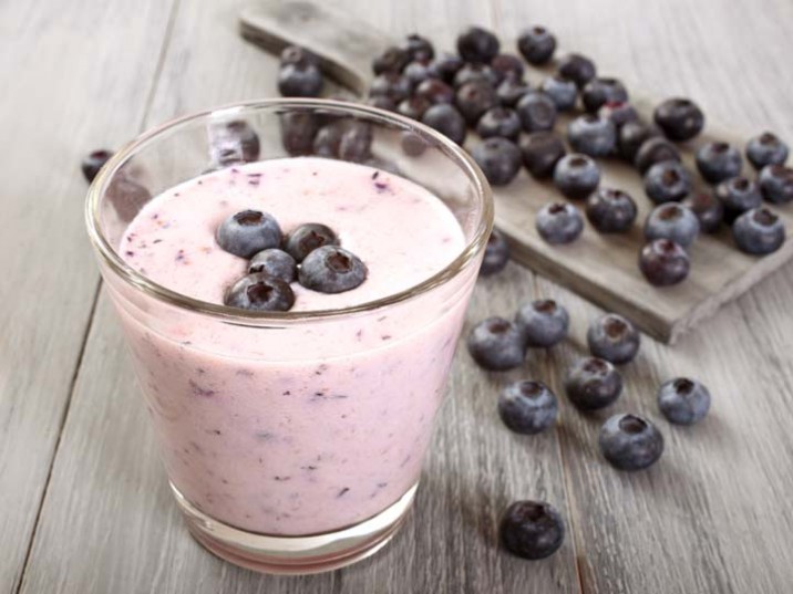 Heidelbeeren-Joghurt-Creme - lowcarbrezepte.org