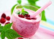 Himbeer-Buttermilch Smoothie