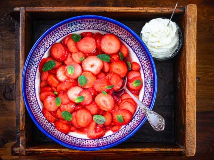 Low Carb Erdbeerdessert Low Carb Erdbeerdessert