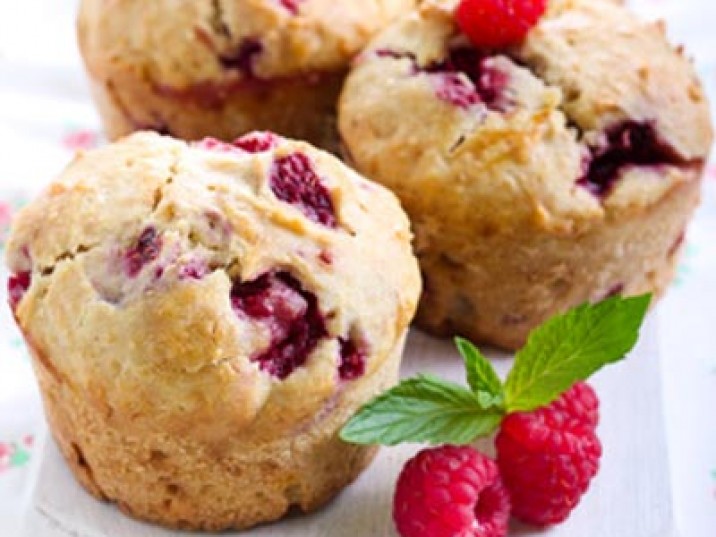 Low Carb Himbeer Muffins - lowcarbrezepte.org
