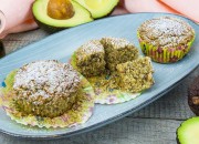 Low Carb Muffins mit Avocado