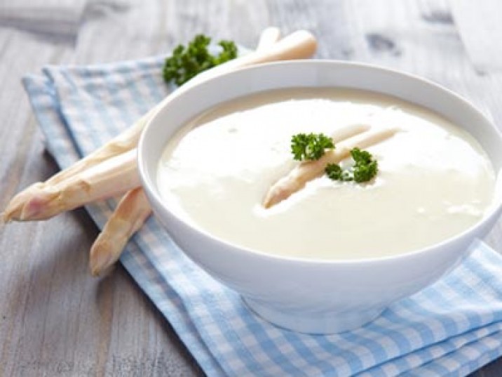 Low Carb Spargelcremesuppe Low Carb Spargelcremesuppe