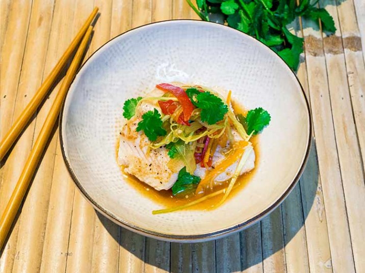 Pangasius im Asia-Style Pangasius im Asia-Style