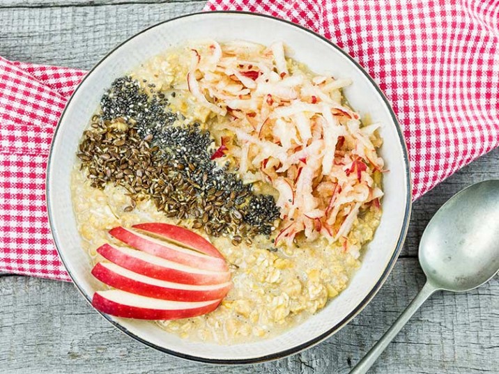 Protein Porridge mit Apfel Protein Porridge mit Apfel