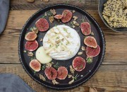 Gebackener Camembert mit Feigen