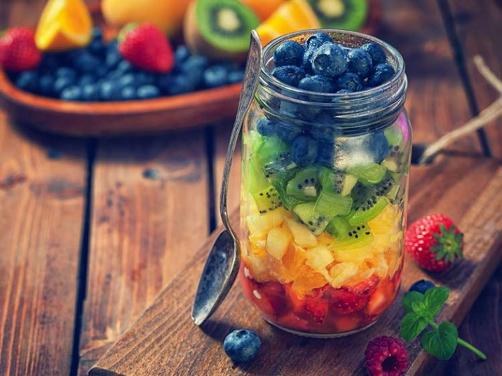 Regenbogen Obstsalat Regenbogen Obstsalat