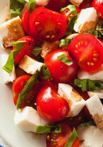 Cherrytomaten-Mozzarella-Salat