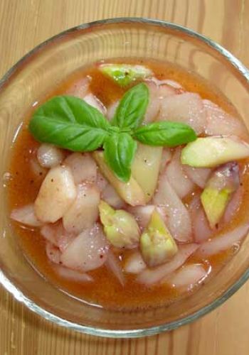 Warmer Spargelsalat