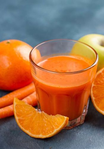 Orangen-Karotten Power Drink