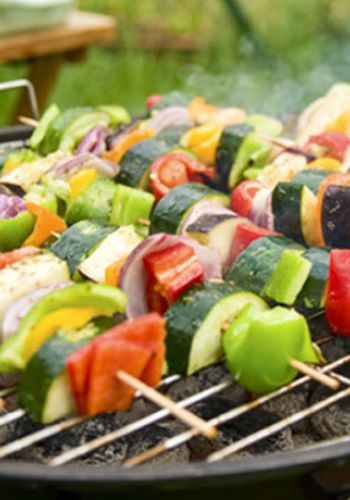 Low Carb Gemüsespieße zum Grillen