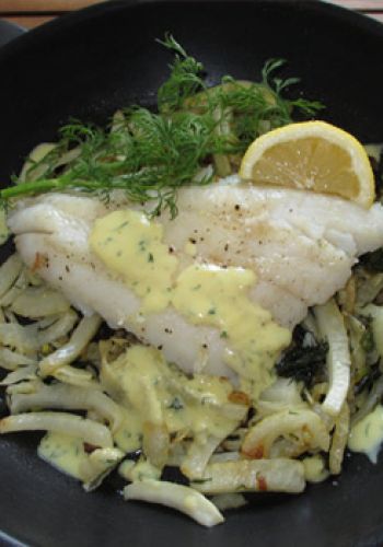 Low Carb Zander auf Fenchelgemüse