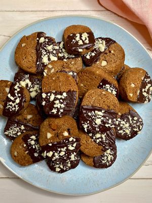 Schoko-Mandel-Kekse
