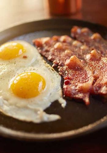 Spiegelei mit Bacon