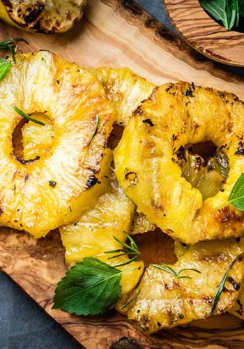 Gegrillte Ananas