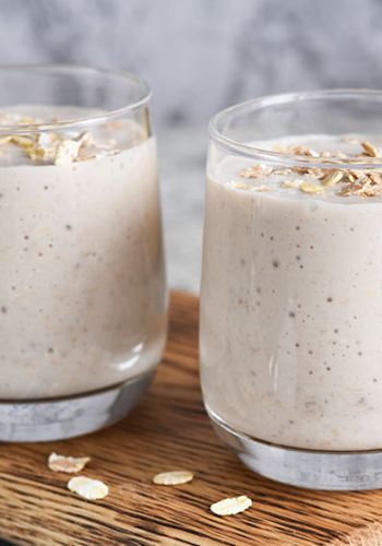Power Shake mit Haferflocken