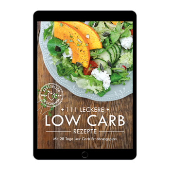 111 LECKERE LOW CARB REZEPTE mit 28 Tage Low Carb Ernährungsplan - eBook