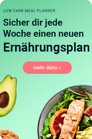 Low Carb Wochenplan