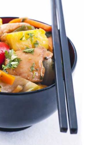 Low Carb Gemüse Wok-Hähnchen