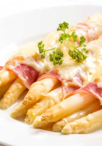 Spargel Gratin