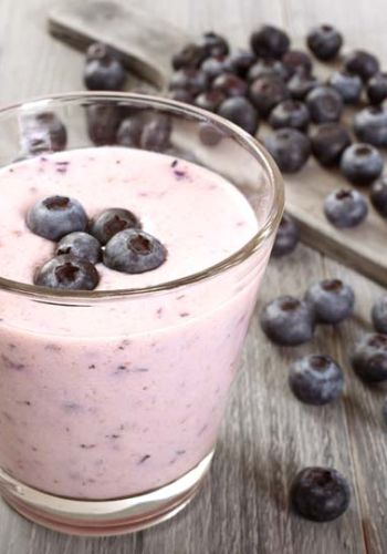 Heidelbeeren-Joghurt-Creme
